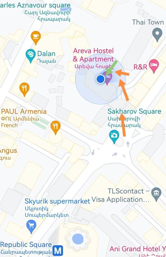 Arevahostel&Apartment เยเรวาน ภายนอก รูปภาพ